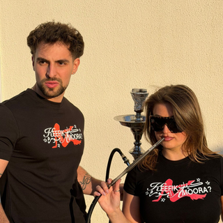 KEEFIK AMOORA? WOMENS TEE - BLACK