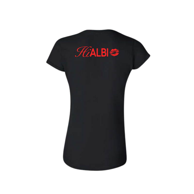 KEEFIK AMOORA? WOMENS TEE - BLACK