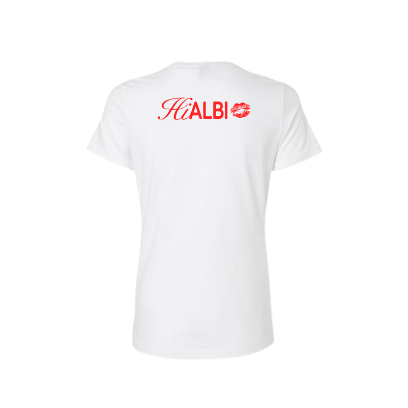 KEEFIK AMOORA? WOMENS TEE - WHITE